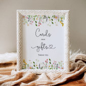 水彩野草のカードとギフトポスター ポスター