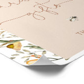 水彩野草のカードモダンとギフト ポスター (角)