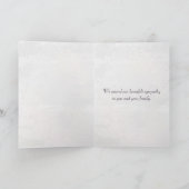 水彩野草用悔やみや弔慰 カード (内部)