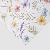 水彩野草蝶の模様 薄葉紙 (詳細)