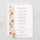 水彩野草記念事業 招待状 (裏面)