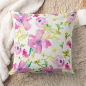 水彩野草 クッション (ブランケット)