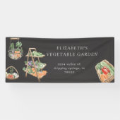 水彩野菜農場農家市場 横断幕 (横)