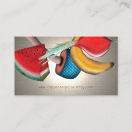 水彩野菜 名刺