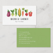 水彩野菜 名刺 (正面/裏面)