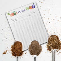 水彩野菜、料理レシピ