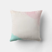 水彩金ゴールドグリッターレインボー クッション (裏面)