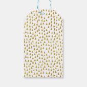 水彩金ゴールドサファリアニマルズ誕生日メッセージカード ギフトタグ (裏面)