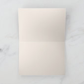 水彩金ゴールドブルゴーニュバラサンキューカード カード (内部)