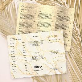 水彩金フェイク箔つや消しメタル価格リスト