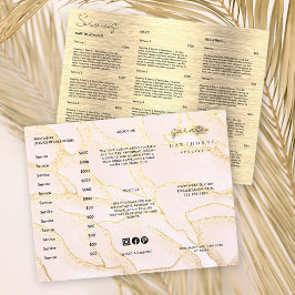 水彩金フェイク箔つや消しメタル価格リスト