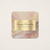 水彩金フェイク箔ギフト券カード (正面)