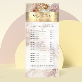 水彩金箔の価格リストラックカード ラックカード
