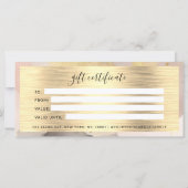 水彩金箔ギフト証明書黒赤面 (裏面)