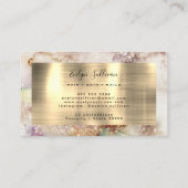 水彩金箔名刺 名刺 (裏面)