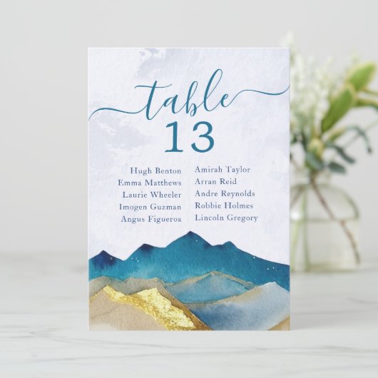 水彩金箔山結婚の表番号 (スタンド正面)