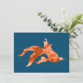 水彩金魚 招待状 (スタンド正面)