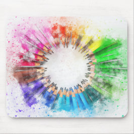 水彩鉛筆 マウスパッド