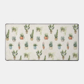 水彩鉢植えデザイン デスクマット (正面)