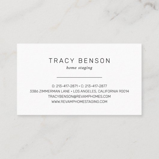 水彩鉢植え名刺 名刺 (裏面)