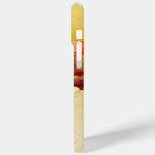 水彩鉢植え蝶名前をカスタムする Case-Mate iPhoneケース (裏面 / 左)