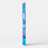 水彩銀河系猫とガールモノグラム Case-Mate iPhoneケース (裏面 / 右)