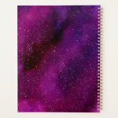水彩銀河系紫 プランナー手帳 (裏面)