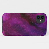 水彩銀河系紫 Case-Mate iPhoneケース (裏面(横))