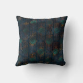 水彩銅パティナダマスクパターン クッション (裏面)