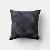 水彩銅パティナダマスクパターン クッション (裏面)