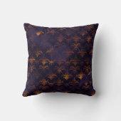 水彩銅パティナダマスクパターン クッション (裏面)