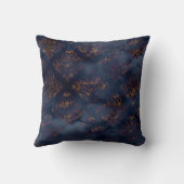 水彩銅パティナダマスクパターン クッション (裏面)