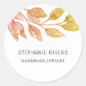 水彩錆ジュエリーメーカー ラウンドシール (正面)