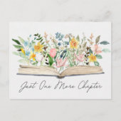 水彩開花本フローラ美学 ポストカード (正面)