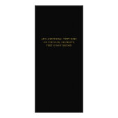 水彩開花 | サロン価格表サービス・メニュー ラックカード (裏面)