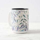 水彩離れ品エレガンス ツートーンマグカップ (正面左)