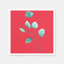 水彩離れ幹 スタンダードカクテルナプキン