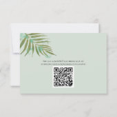 水彩離れ04c食選択レスポンスカード 出欠カード (裏面)