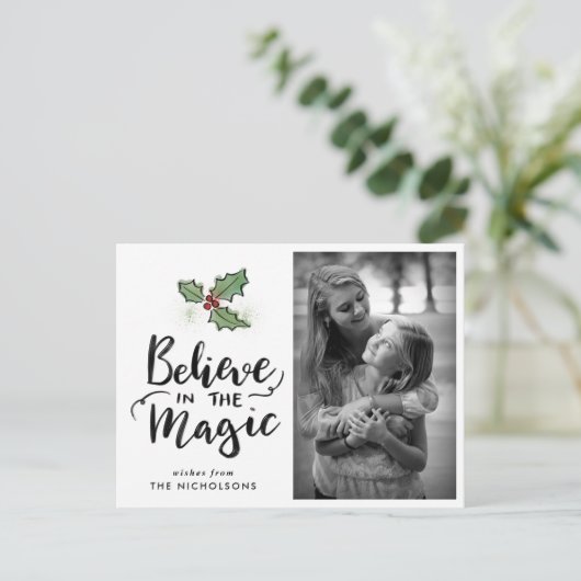 水彩離れ | 信じ魔法 シーズンポストカード (スタンド正面)