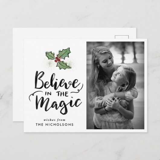 水彩離れ | 信じ魔法 シーズンポストカード (正面/裏面)