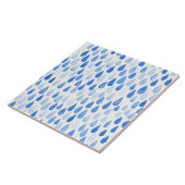 水彩雨滴 タイル (側面)