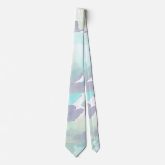 水彩雨雲 ネクタイ (正面)