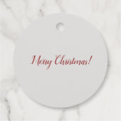 水彩雪だるま フェイバータグ (裏面)