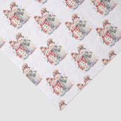 水彩雪だるま 薄葉紙 (詳細)