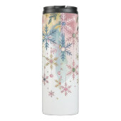 水彩雪のかけら タンブラー (裏面)