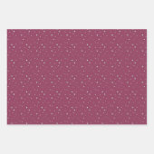 水彩雪片包み紙シート ラッピングペーパーシート (正面3)