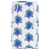 水彩雪片 スモールペーパーバッグ (正面)