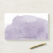 水彩雲の注パーソナライズされた記 ポストイット (デスク)