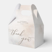 水彩雲9ブライダルシャワー有難う フェイバーボックス (裏面サイド)