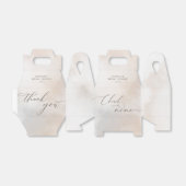 水彩雲9ブライダルシャワー有難う フェイバーボックス (折り畳みなし)